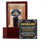 Men's Openwork Luxury Watch with Mahogany Box - My amazing husband - Can't live without you!