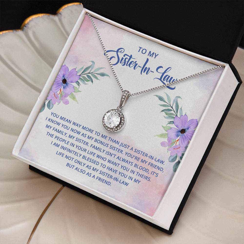 Eternal Hope Necklace To my Sister in Law - My Bonus Sister