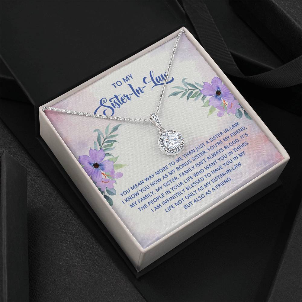 Eternal Hope Necklace To my Sister in Law - My Bonus Sister