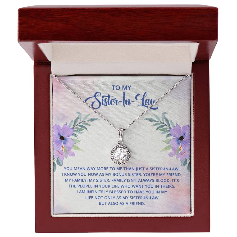 Eternal Hope Necklace To my Sister in Law - My Bonus Sister