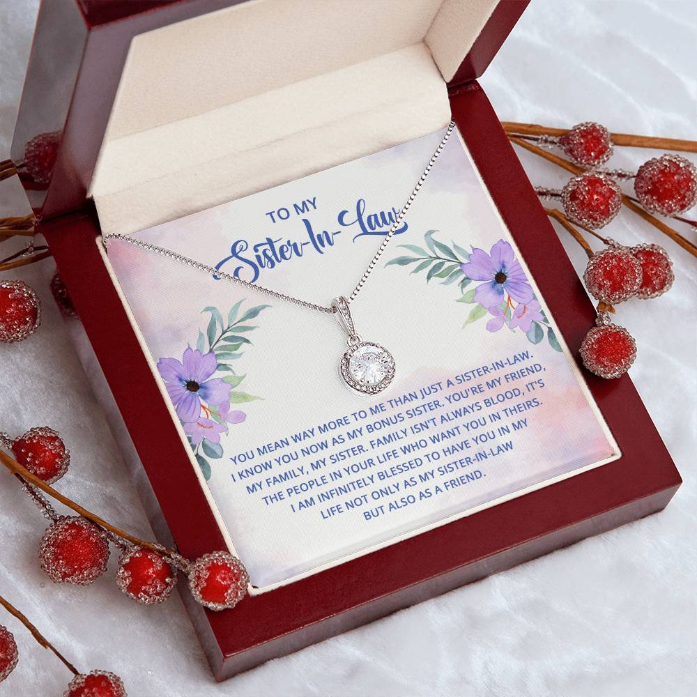 Eternal Hope Necklace To my Sister in Law - My Bonus Sister