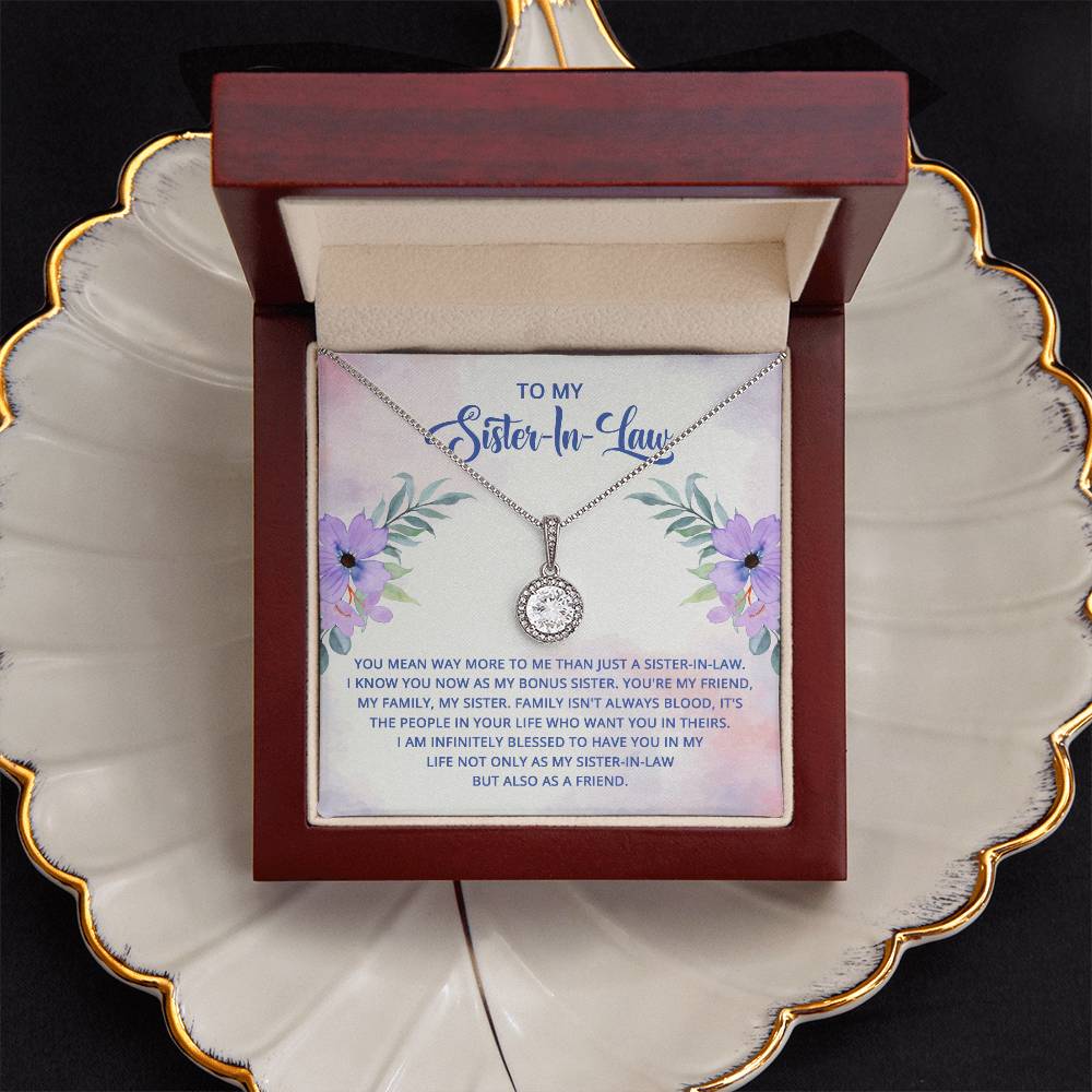 Eternal Hope Necklace To my Sister in Law - My Bonus Sister