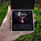To my Queen ~  Alluring Beauty Necklace - Perfect gift for her, wife, girlfriend