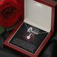 To my Queen ~  Alluring Beauty Necklace - Perfect gift for her, wife, girlfriend