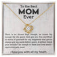 Love Knot Necklace Gift for mom