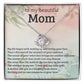 Love Knot Necklace Gift for mom