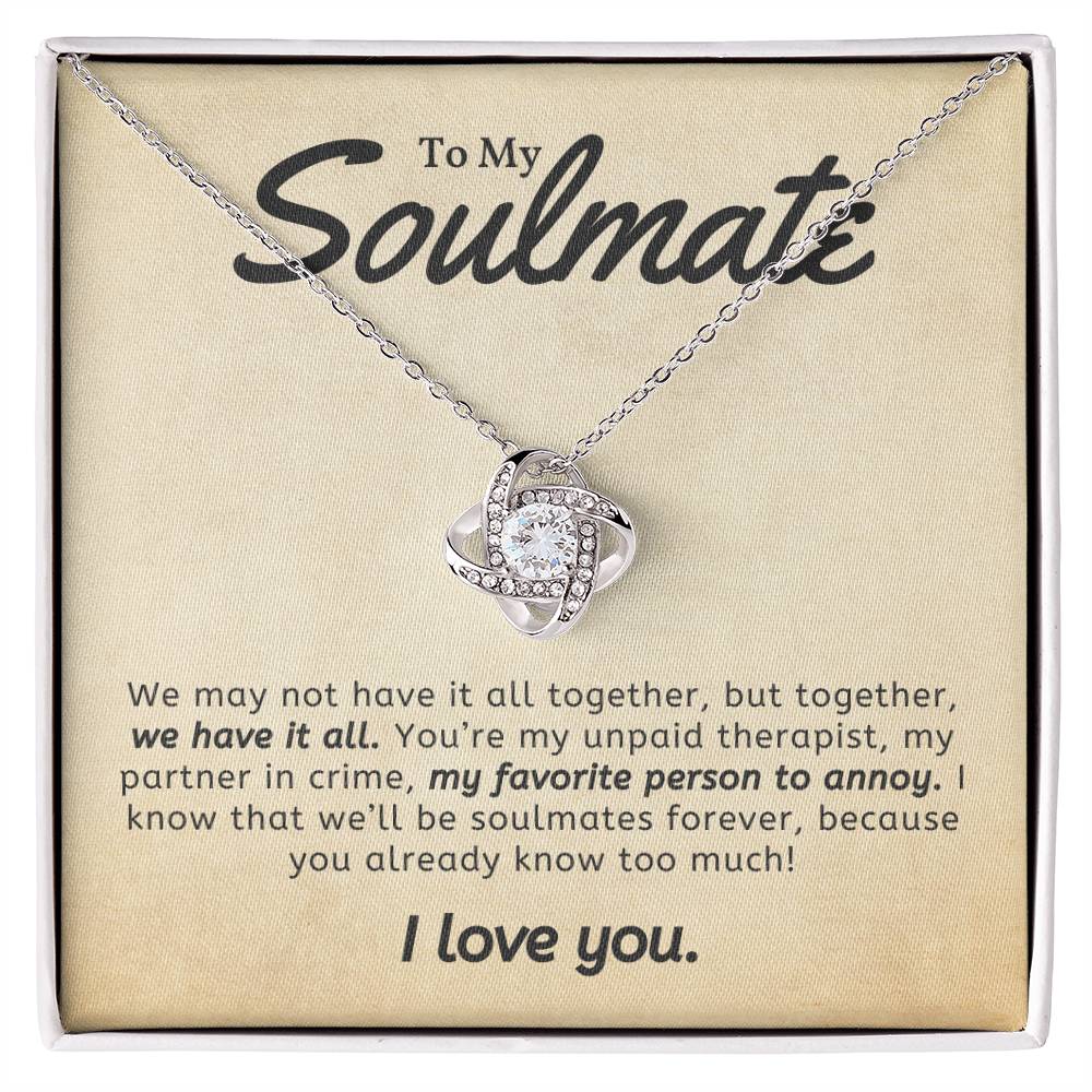Love Knot Necklace