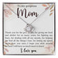 Love Knot Necklace Gift for mom