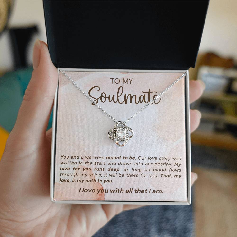 Love Knot Necklace ~ Soulmate