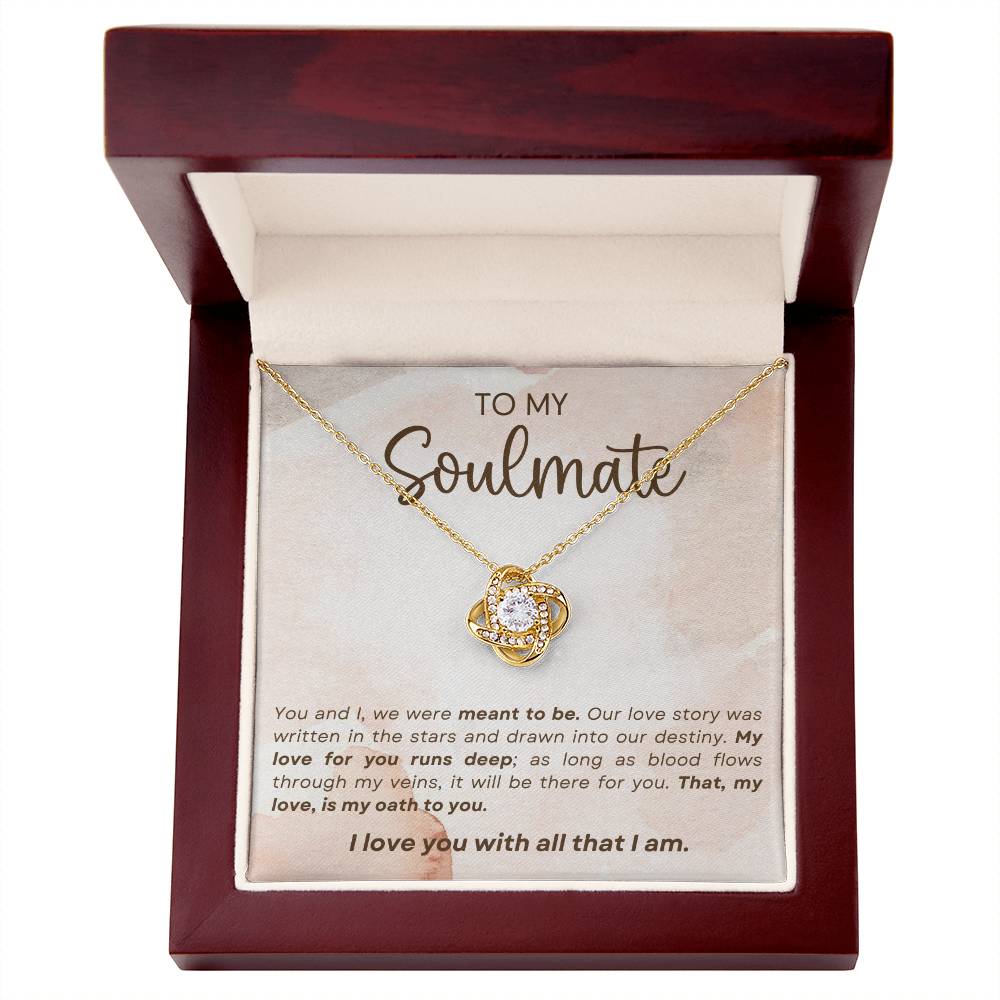 Love Knot Necklace ~ Soulmate