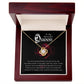 To my beautiful queen-You are my best friend Love Knot Necklace