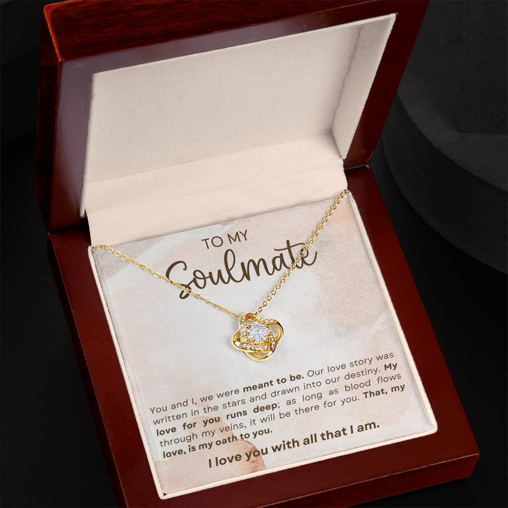 Love Knot Necklace ~ Soulmate