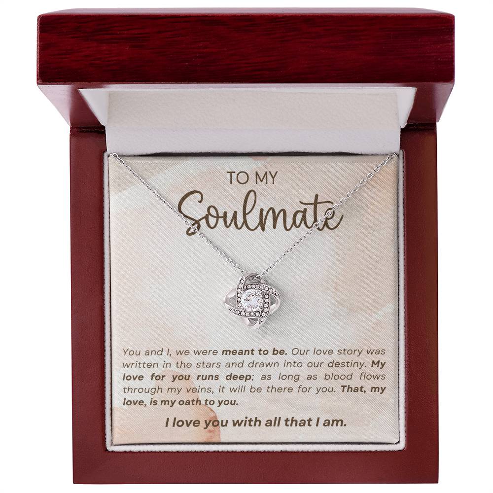 Love Knot Necklace ~ Soulmate
