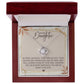 To My Daughter ~ Love Knot Necklace ~ Hearts Delight
