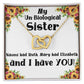 My Un-Biological Sister Double Heart Necklace! 3