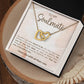 ❤️❤️❤️Timeless Elegance Romantic Interlocking Hearts Necklace ~ Perfect Mother's Day Gift Heartfelt Message, Rose Gold - Adjustable Length Jewelry ~ Show her how much you care!❤️❤️❤️